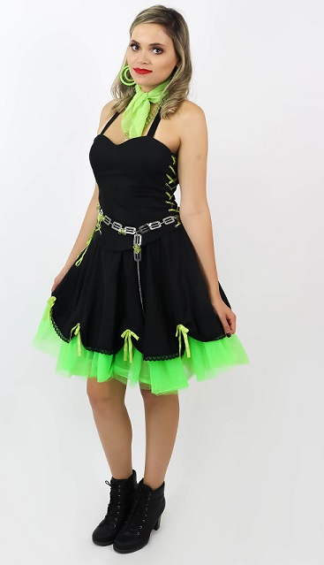 80s Corpete fita verde 